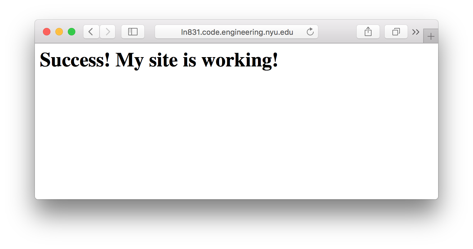 project webpage
